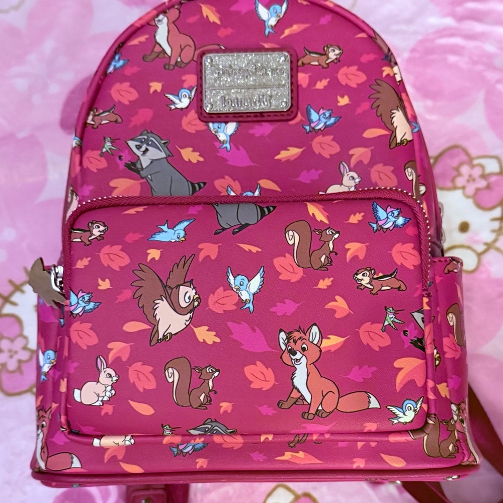 Loungefly Woodland Forest Friends Mini Backpack